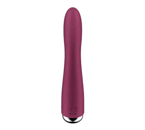 Вібратор точки G з обертанням Satisfyer Spinning Vibe 1 Red, 2 мотори