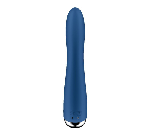 Вібратор точки G з обертанням Satisfyer Spinning Vibe 1 Blue, 2 мотори