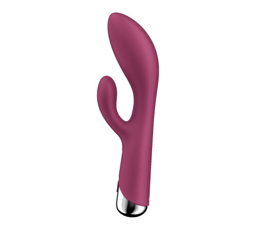 Вібратор-кролик з ротацією Satisfyer Spinning Rabbit 1 Red, 3 мотори