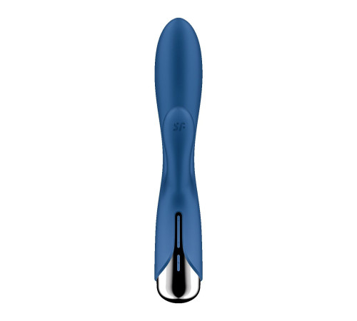 Вібратор-кролик з ротацією Satisfyer Spinning Rabbit 1 Blue, 3 мотори