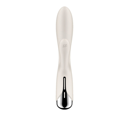 Вібратор-кролик з ротацією Satisfyer Spinning Rabbit 1 Beige, 3 мотори