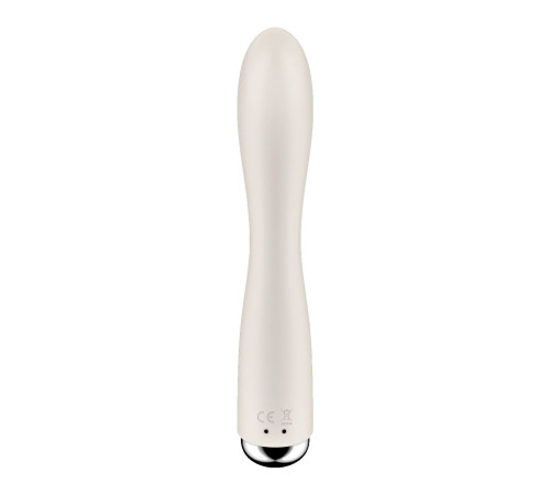 Вібратор-кролик з ротацією Satisfyer Spinning Rabbit 1 Beige, 3 мотори