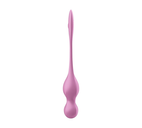 Вагінальні смарт-кульки з вібрацією Satisfyer Love Birds 1 Connect App Pink, 78 г