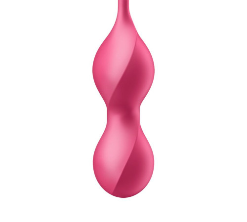 Вагінальні смарт-кульки з вібрацією Satisfyer Love Birds 2 Connect App Red, 86 г, пульт ДК