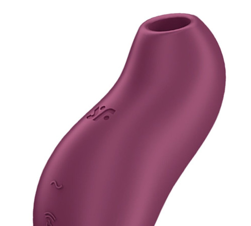 Вакуумний кліторальний стимулятор з вібрацією Satisfyer Pocket Pro 1 Purple