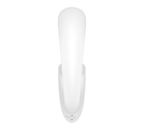 Вагінально-кліторальний вібратор Satisfyer G for Goddess 1 White, 2 мотори