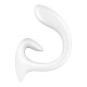 Вагінально-кліторальний вібратор Satisfyer G for Goddess 1 White, 2 мотори