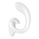 Вагінально-кліторальний вібратор Satisfyer G for Goddess 1 White, 2 мотори