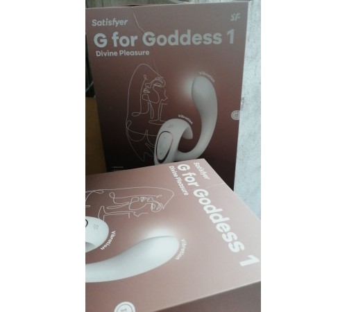 Вібратор Satisfyer G for Goddess 1 White (м'ята упаковка!!!)