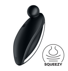 Вібратор для зовнішньої стимуляції Satisfyer Spot On 2 Black, дуже потужний, гнучкий відросток