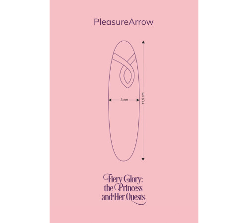 Мінівібратор FairyGasm PleasureArrow blue