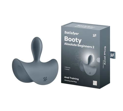 Анальна вібропробка Satisfyer Booty Absolute Beginners 2, для початківців, ввідна частина 3,5 см