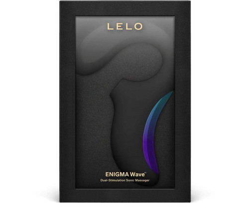 Кліторально-вагінальний звуковий стимулятор LELO Enigma WAVE Black