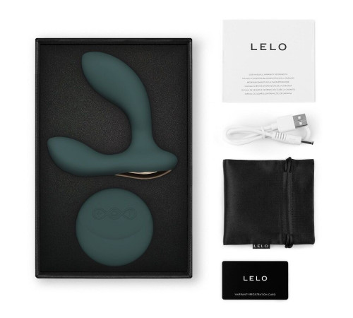 Масажер простати LELO Hugo 2 Remote Green