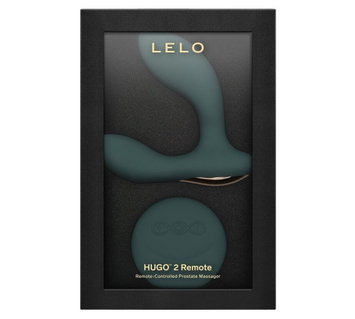 Масажер простати LELO Hugo 2 Remote Green