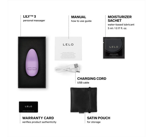 Вібратор LELO Lily 3 Calm Lavender