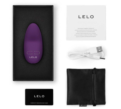 Вібратор LELO Lily 3 Dark Plum