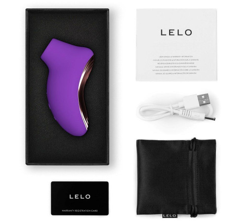 Звуковий стимулятор клітора LELO SONA 2 Travel Purple