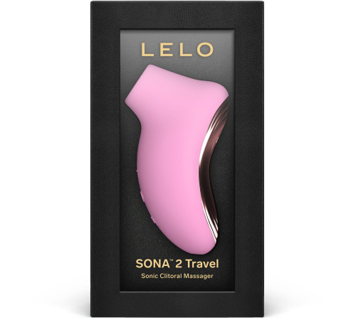 Звуковий стимулятор клітора LELO SONA 2 Travel Pink