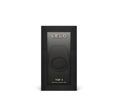 Ерекційне кільце з вібрацією LELO Tor 3 Black