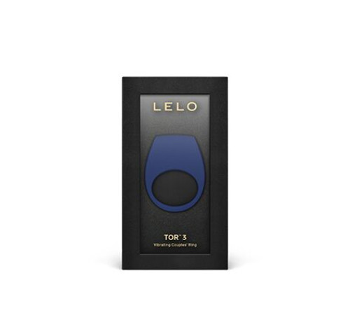 Ерекційне кільце з вібрацією LELO Tor 3 Base Blue