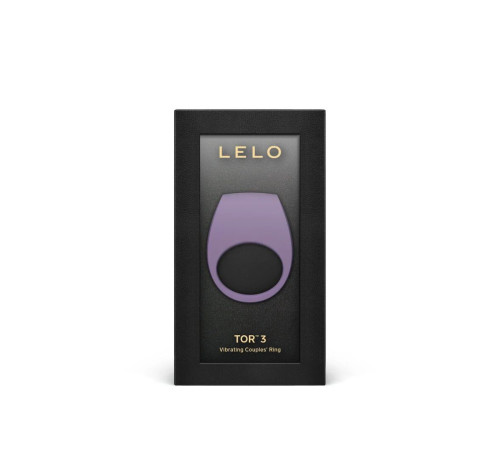 Ерекційне кільце з вібрацією LELO Tor 3 Violet Dusk