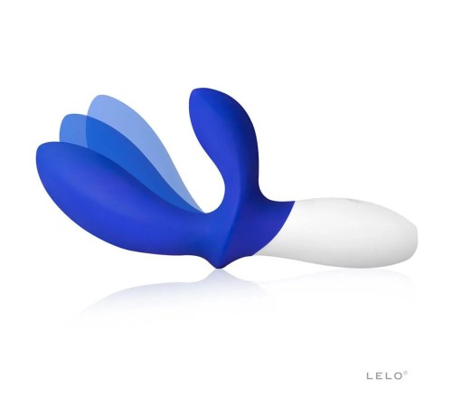 Масажер простати LELO Loki Wave Federal Blue, 2 мотори, манливий рух + стимуляція промежини