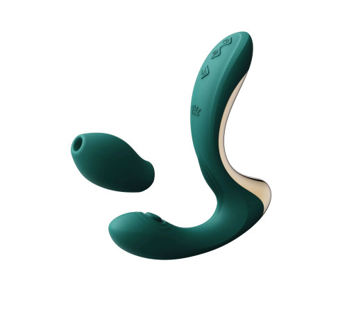 Вібратор Zalo – Talis G-Spot PulseWave Vibrator Turquoise Green