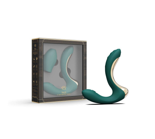 Вібратор Zalo – Talis G-Spot PulseWave Vibrator Turquoise Green