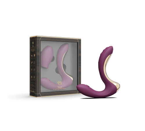 Вібратор Zalo – Talis G-Spot PulseWave Vibrator Velvet Purple