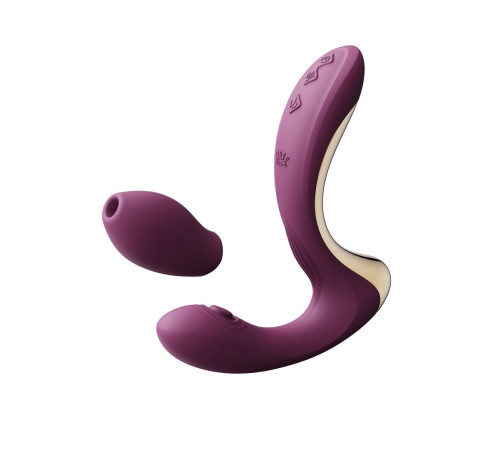 Вібратор Zalo – Talis G-Spot PulseWave Vibrator Velvet Purple