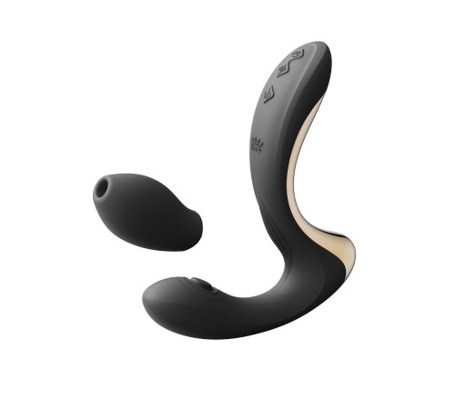 Вібратор Zalo – Talis G-Spot PulseWave Vibrator Obsidian Black