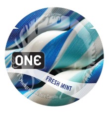 Презерватив ONE FlavorWaves 1 шт зі смаком Fresh Mint