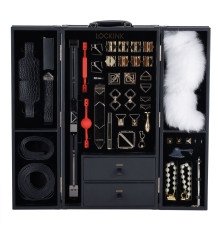 БДСМ-набір LOCKINK All-in-1 BDSM Play Kit - Crocodile Leather