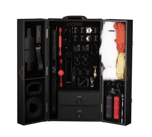 БДСМ-набір LOCKINK All-in-1 BDSM Play Kit - Black Color