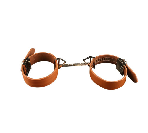 Наручники LOCKINK Wristcuffs/Anklecuffs Brown Set