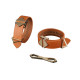 Наручники LOCKINK Wristcuffs/Anklecuffs Brown Set