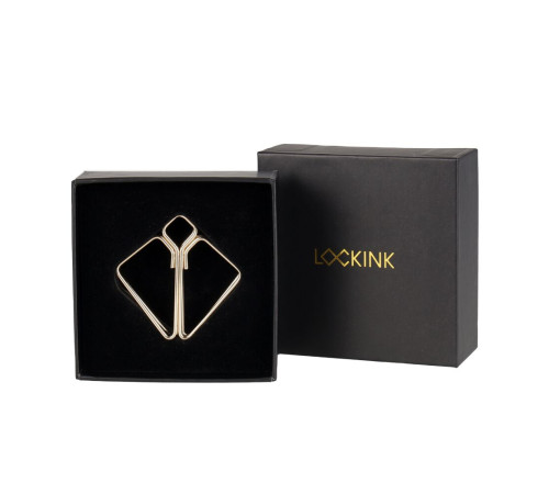 Затискачі для сосків LOCKINK Nipple Clamps - Golden