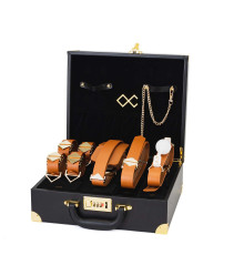 БДСМ-набір LOCKINK Moonlight Treasure Chest - Brown Set