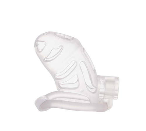 Клітка для пеніса LOCKINK SEVANDA Plastic Penis Chastity Cage - Transparent