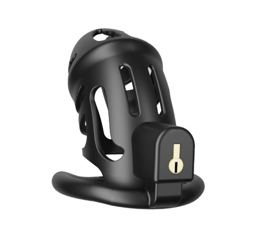 Клітка для пеніса LOCKINK SEVANDA Plastic Penis Chastity Cage - Black