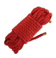 Мотузка для шибарі LOCKINK SEVANDA Shibari Pratice Rope Red, 8 метрів