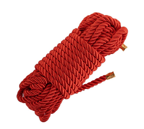 Мотузка для шибарі LOCKINK SEVANDA Shibari Pratice Rope Red, 8 метрів