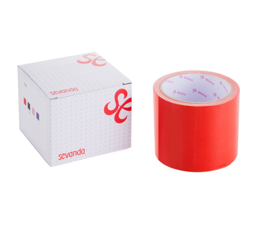 Електростатична стрічка для бондажу LOCKINK SEVANDA Electrostatic Tape - Red Tape, 16 м