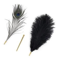 Лоскітка LOCKINK SEVANDA Natural Peacock Flirting Feather Tickler, перо павича