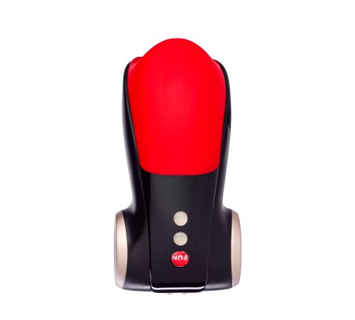 Мастурбатор для головки пеніса Fun Factory COBRA LIBRE II black/red, 2 мотори, гра без рук