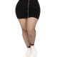 Панчохи Leg Avenue Industrial Net footless tights Black 1X/2X