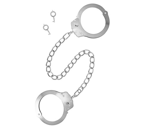 Поножі Fetish Tentation Adjustable metal ankle cuffs