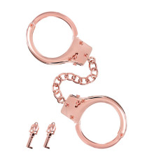 Наручники Fetish Tentation Premium Chick wrist cuffs in rose-gold metal