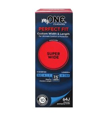 Презервативи MyONE Super Wide 10 шт, картонна коробка